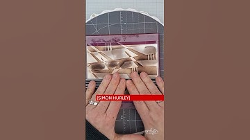 Combine stencils and stamps for a WOW! Factor!
