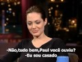 Angelina Jolie no David Letterman [Legendado]