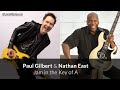 Nathan East & Paul Gilbert - Blues Jam in Key of A