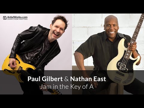 nathan-east-&-paul-gilbert---blues-jam-in-key-of-a