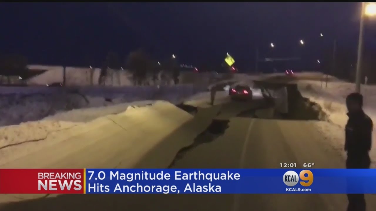 Earthquake rattles Anchorage Alaska; magnitude measured at 4.7