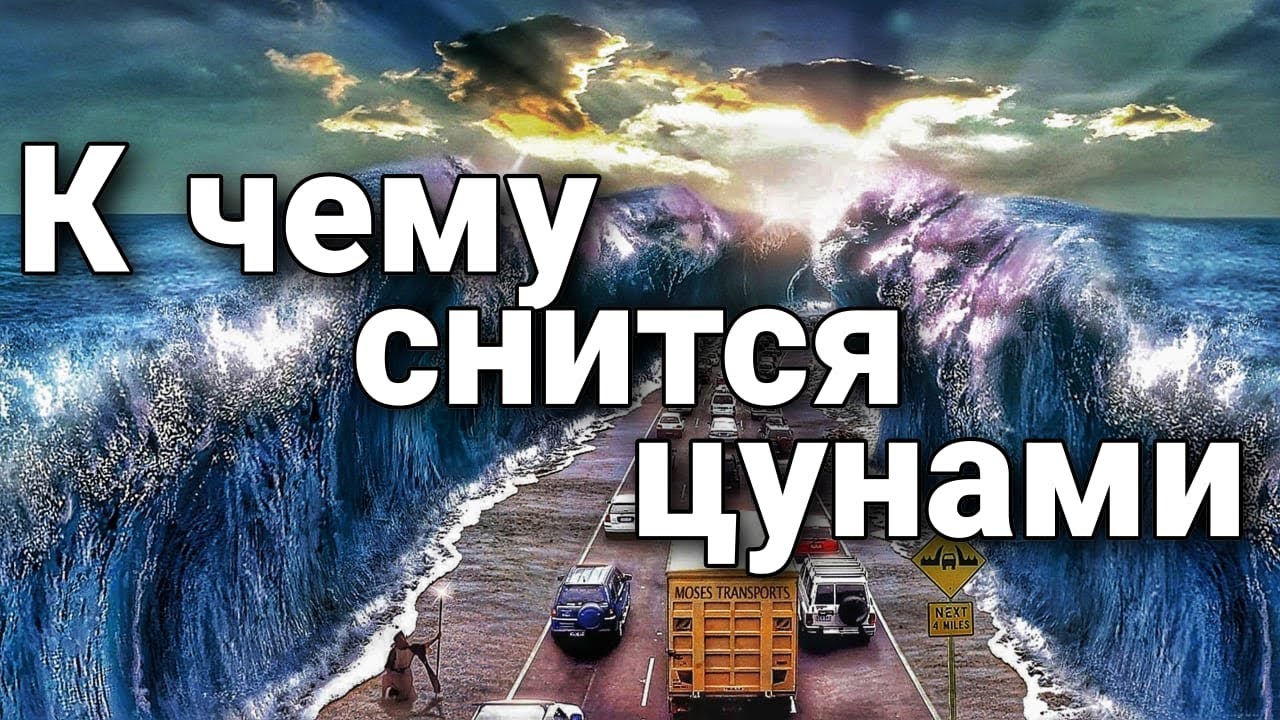 К чему снится цунами, что значит во сне набегающая огромная волна? | Практикум толкования снов