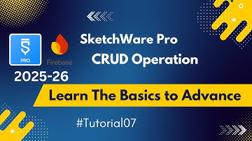 SketchWare Pro #07  Firebase CRUD Basic to Advance Tutorial 2025 In Hindi|AndroidBulb