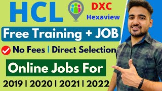 HCL Free Training + Job | College Students & Fresher | Free Courses | Cyber Security Jobs Online