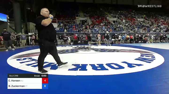 132 Lbs Round Of 128 - Chase Hansen, New Jersey Vs...