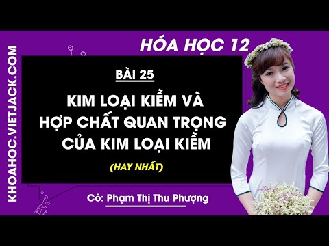 Video: Kim loại kiềm nào có nhiệt độ nóng chảy nhỏ nhất?