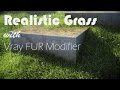 Grass in 3ds max with Vray Fur Modifier