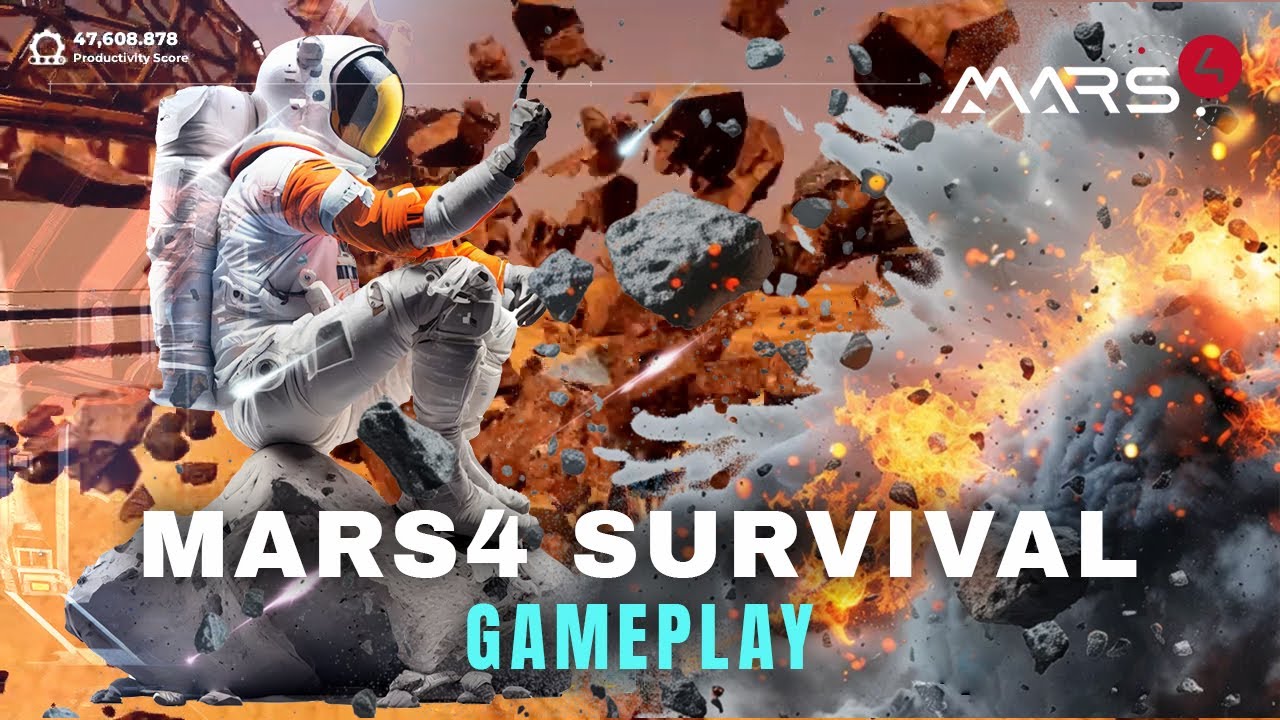 Майнинг в 4 руки изи, встретил члена сообщество MARS4 SURVIVAL