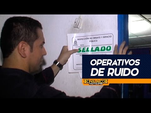 Operativos de control de ruido en La Floresta