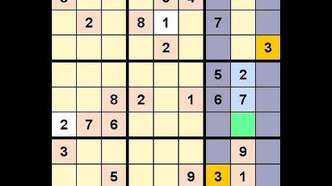 How to Solve Washington Times Sudoku Difficult December 12, 2021