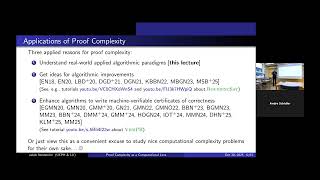 Famous Proof complexity as a computational lens lecture 1: Introduction Wealth