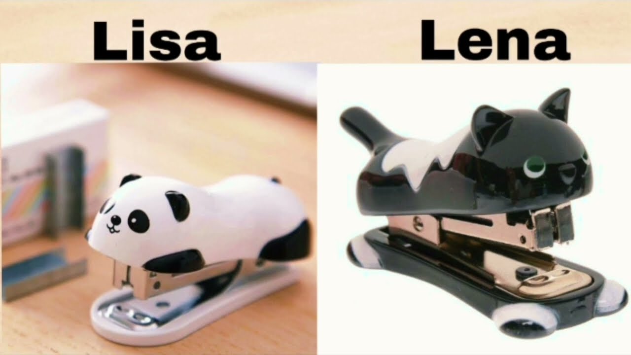 LISA OR LENA 💗 SCHOOL SUPPLIES EDITION - @pinktok