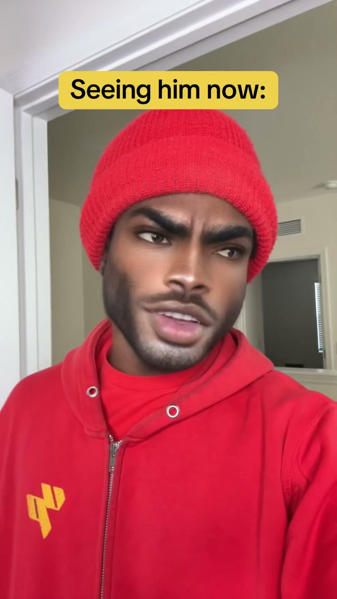 Bro had a massive glow up ?