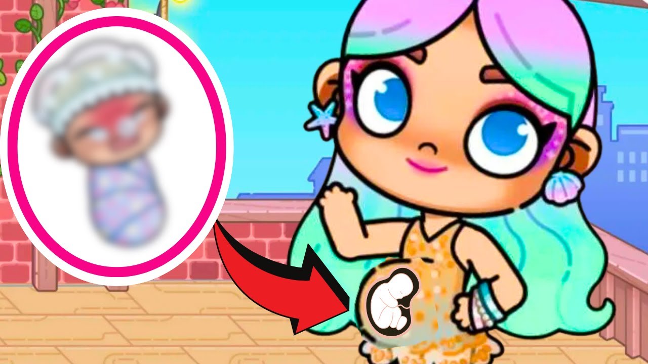 HISTÓRIA DE VIDA da BEBÊ MAVIE | Historinhas avatar world