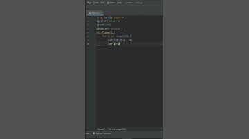 How to make this beautiful flower design using #python and #turtle | YouTube Shorts | Project Guru