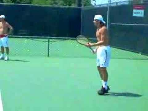 David Ferrer at Canada Open 07