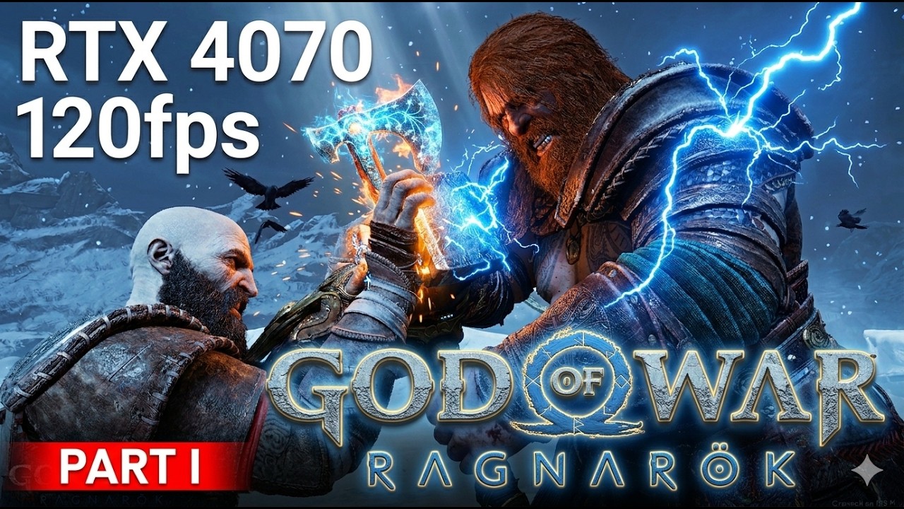 GOD OF WAR RAGNAROK PART 1 Gameplay [ RTX 4070 ] = [ 120fps ] - YouTube