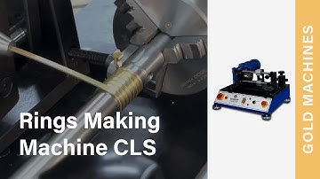 Rings Making Machine | Rolling, Coiling Gold Machine