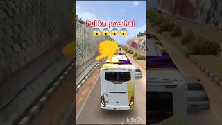 Bus Simulator Indonesia 💚 Green Bus Full Speed Highway Overtake King 🔥🚍