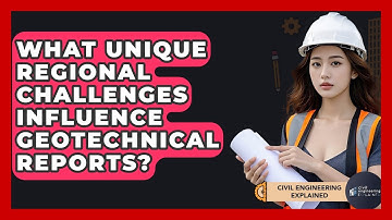 What Unique Regional Challenges Influence Geotechnical Reports? - Civil Engineering Explained