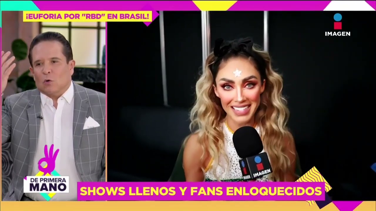 REVIVE la EUFORIA por RBD en Brasil tras años de ausencia: Conciertos AGOTADOS | DPM