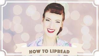 How To Read Lips! [CC]