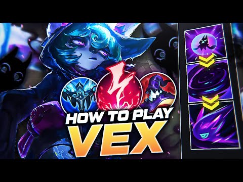 HOW TO PLAY VEX & CARRY | Build & Runes | Season 12 Vex guide | League of Legends