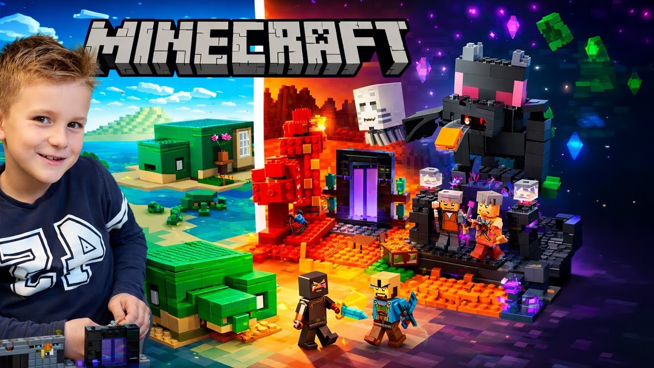 LEGO Minecraft: Детская история, от которой не оторваться