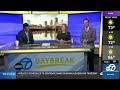 Daybreak anchors Ryan Houston and Stacey Spivey make brief cameo on 'Jimmy Kimmel Live!'