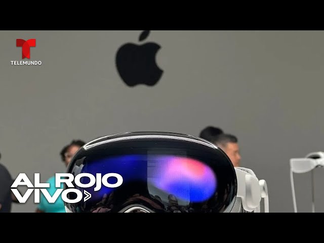 Apple lanzó sus gafas de realidad virtual en Estados Unidos 