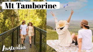 We Walked Above The Rainforest! Discovering Mt Tamborine's Skywalk, Waterfalls & Glow Worm Caves
