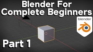 Part 1Blender Beginner Tutorial (Basic Navigation, Shortcut Keys)