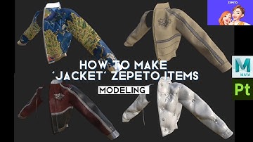 [ZEPETO CLASS] 제페토 아이템 만들기 모델링 / How to make 