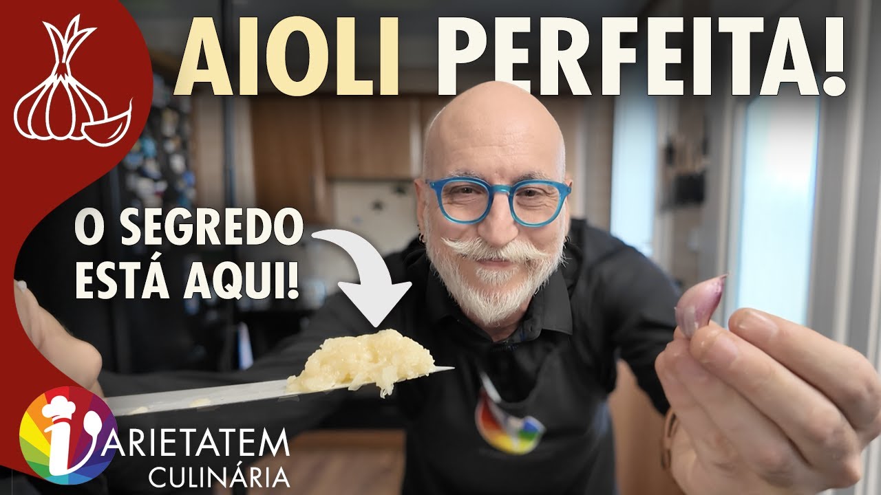 🇪🇸 🇫🇷 O Segredo do Aioli Perfeito (Não é Só Maionese com Alho)