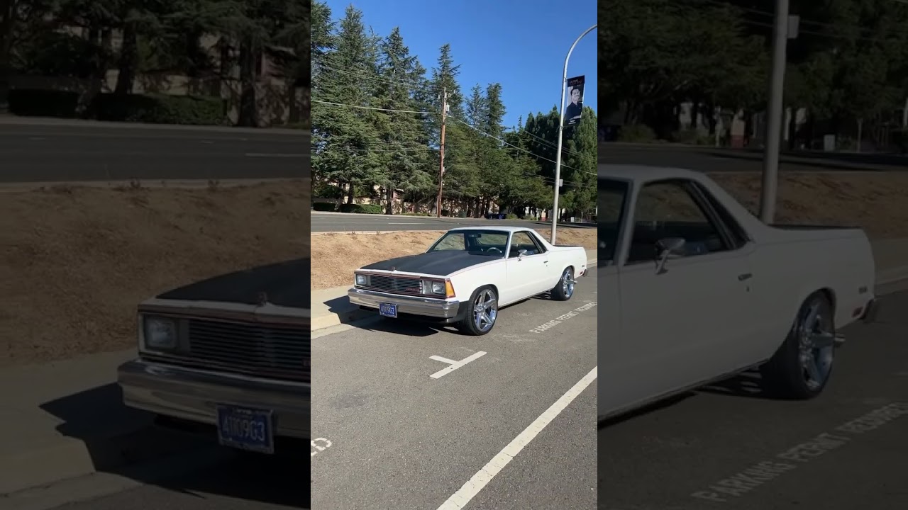 1979 El Camino on 20” IROCS