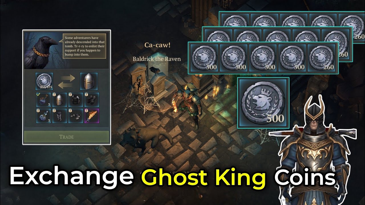 Grim Soul - Ghost King Coins Exchange | Update 7.4.0 | Tasks