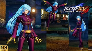KOF XV | Kula 💥 Kula (mirror match) | Kula classic costume mod | CPU vs CPU AI vs AI