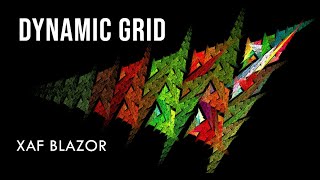 XAF Blazor - Dynamic Grid