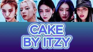 ITZY - CAKE LYRICS