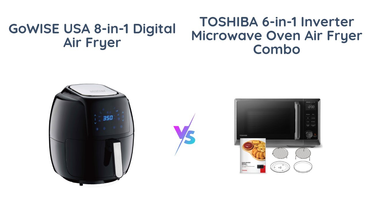 Toshiba 6-in-1 Inverter Microwave Oven Air Fryer Combo, Master Series Countertop Microwave, Air Fryer, Broil, Convection, Speedy Combi, Even Defrost