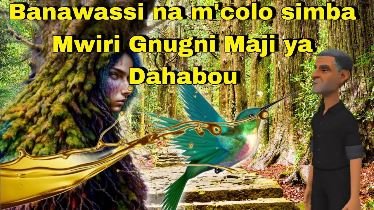 Banawassi na m'colo simba et la fille malade du roi Mwiri Gnugni Maji ya Dahabou