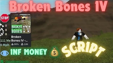 *OP* Roblox Broken Bones IV Script | INF BONES | INF MONEY