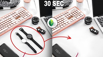 Remove object in 30 seconds with Snapseed !