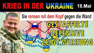 18.MAI: KHARKIV HÄLT STAND: Mehrschichtige ukrainische Verteidigung bremst russischen Vorstoß!