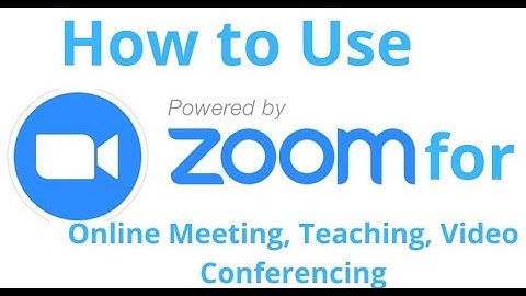 How To Download Installed & Use ZOOM Meeting In Urdu / Hindi