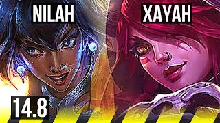 NILAH & Soraka vs XAYAH & Rakan (ADC) | 600+ games, 12/3/4 | EUW Diamond | 14.8