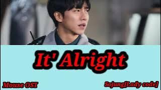Sojung -'It's Alright'-  Mouse OST Part 1[Color Coded Lyrics]