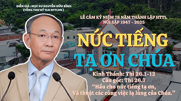 Mục sư Nguyễn Hữu Bình | Nức Tiếng Tạ Ơn Chúa | Bài Giảng Tin Lành #httlvn #msnguyenhuubinh 