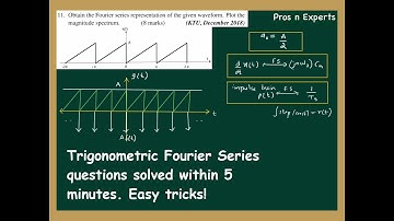 Signals & Systems KTU Questions Solved Part-12