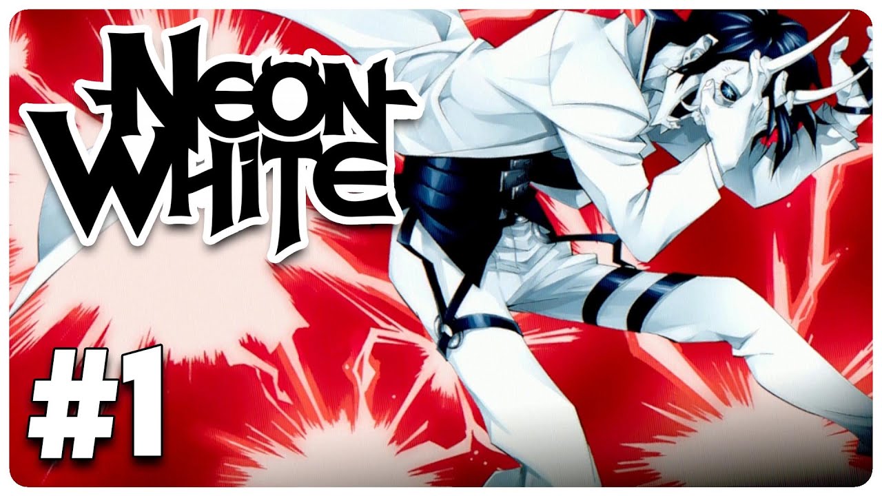 Neon White review: a slick, stylish speedrunner with parkour demon